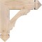 Ekena Millwork Olympic Arts & Crafts Smooth Bracket, Douglas Fir, 3 1/2"W x 16"D x 16"H BKT04X16X16OLY03SDF - alternate 3